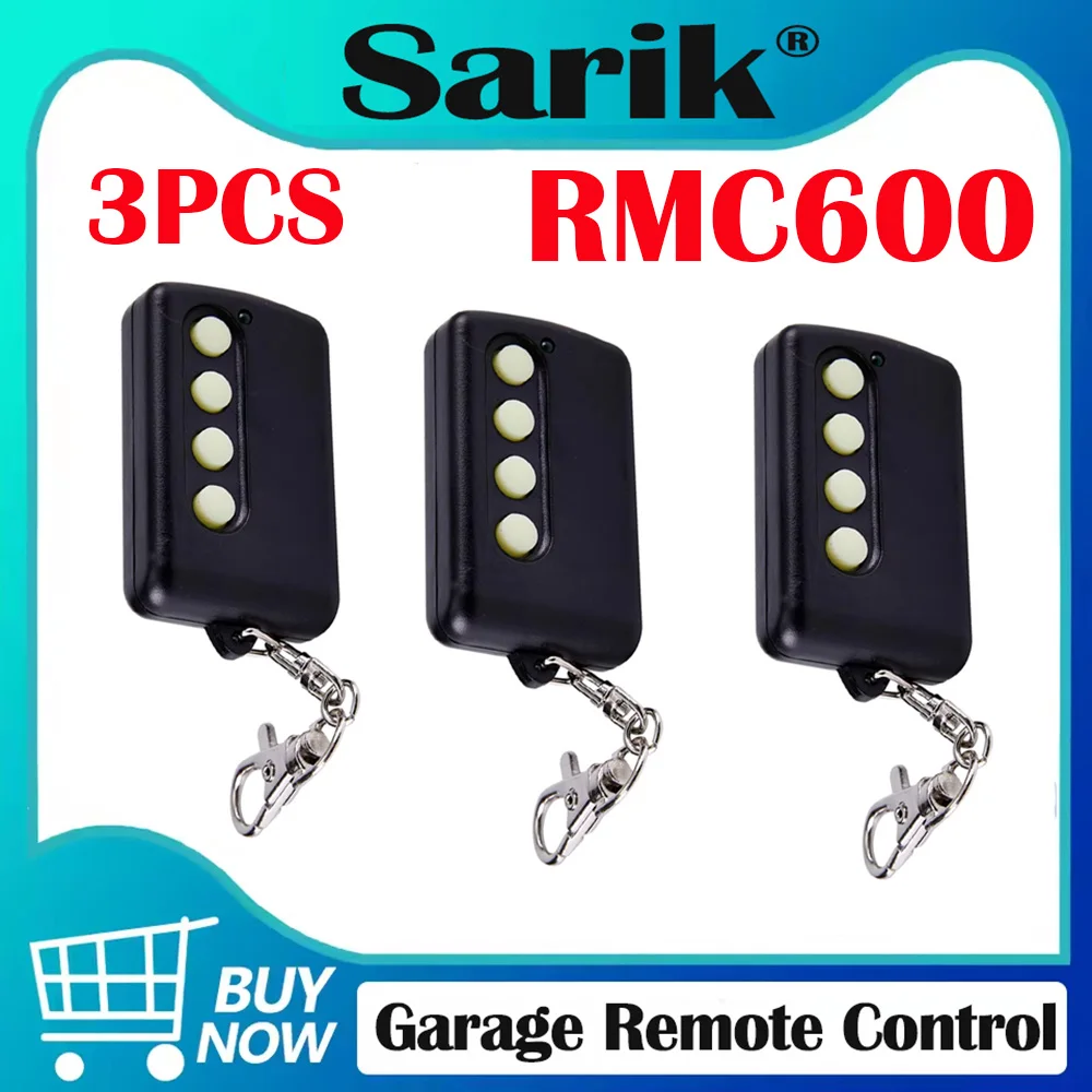 Universal REMOCON Garage Door Command 280-450MHz Transmitter Compatible with RMC-600 LRT-1 Door Opener
Universal REMOCON Garage Door Command 280-450MHz Transmitter Compatible with RMC-600 LRT-1 Door Opener