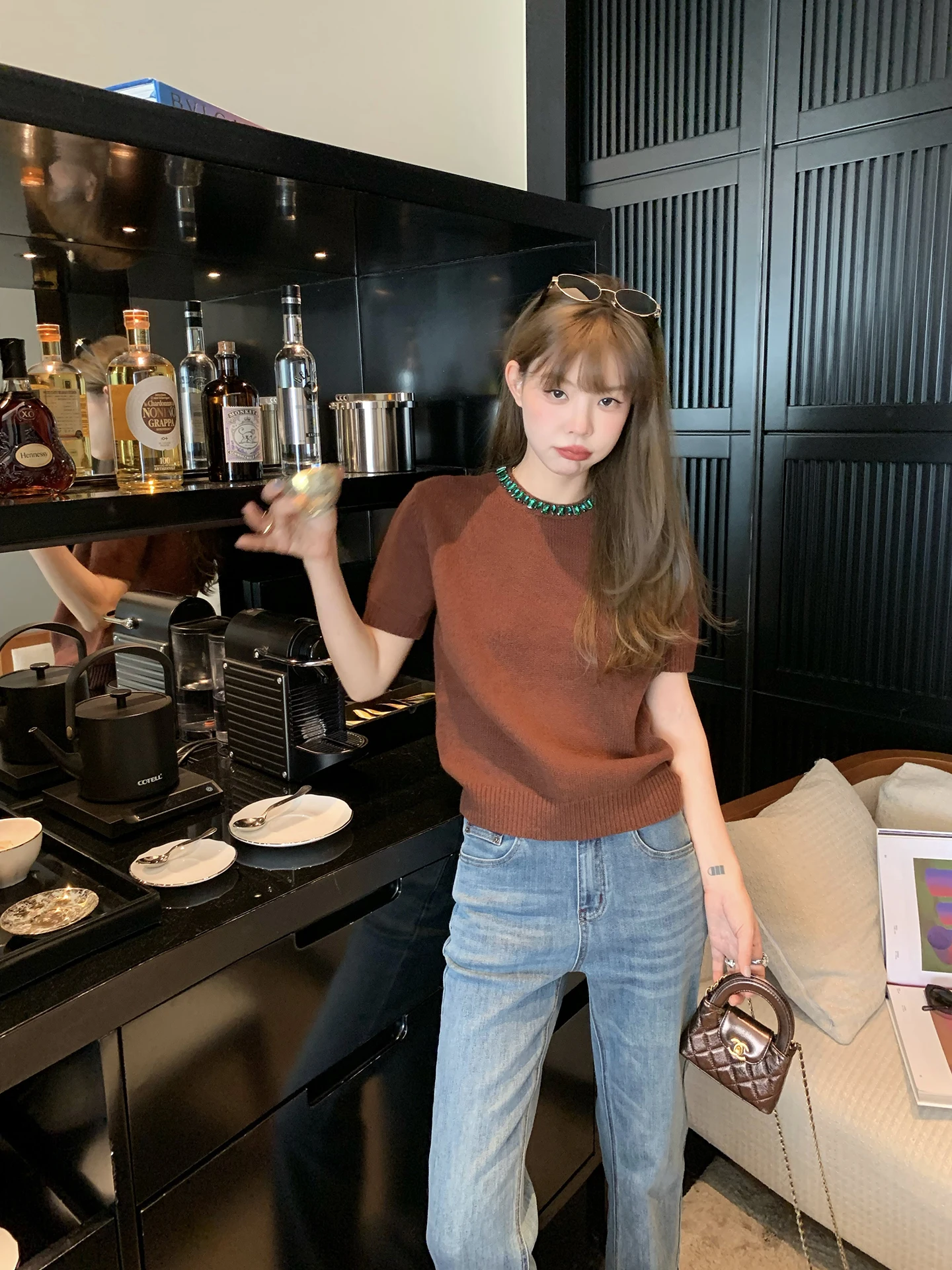 Modern ow Heavy Gem Water Diamond e Label Initial Cut Wool Camere Sweater Soft mat Sle Women's Knitwear
Modern ow Heavy Gem Water Diamond e Label Initial Cut Wool Camere Sweater Soft mat Sle Women's Knitwear