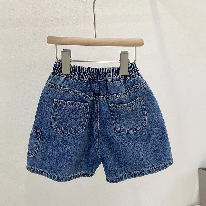 Children's Summer Denim Shorts New Korean Version Fashionable Shorts for Boys and Girls 90-140cm
Children's Summer Denim Shorts New Korean Version Fashionable Shorts for Boys and Girls 90-140cm