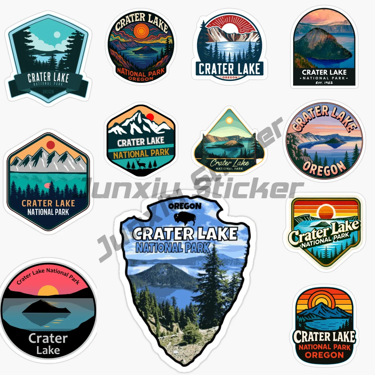 Crater Lake National Park America Famous Travel Scenery Car Sticker Vinyl Self-Adhesive Decorative Decal
Crater Lake National Park America Famous Travel Scenery Car Sticker Vinyl Self-Adhesive Decorative Decal