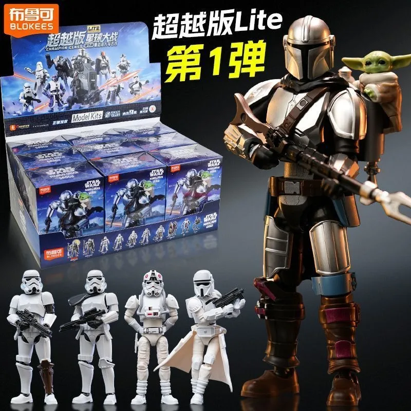 Blokees Star Wars Beyond Edition First Wave LITE Mandalorian and Grogu Building Blocks Model Ornament Gift for Boy
Blokees Star Wars Beyond Edition First Wave LITE Mandalorian and Grogu Building Blocks Model Ornament Gift for Boy