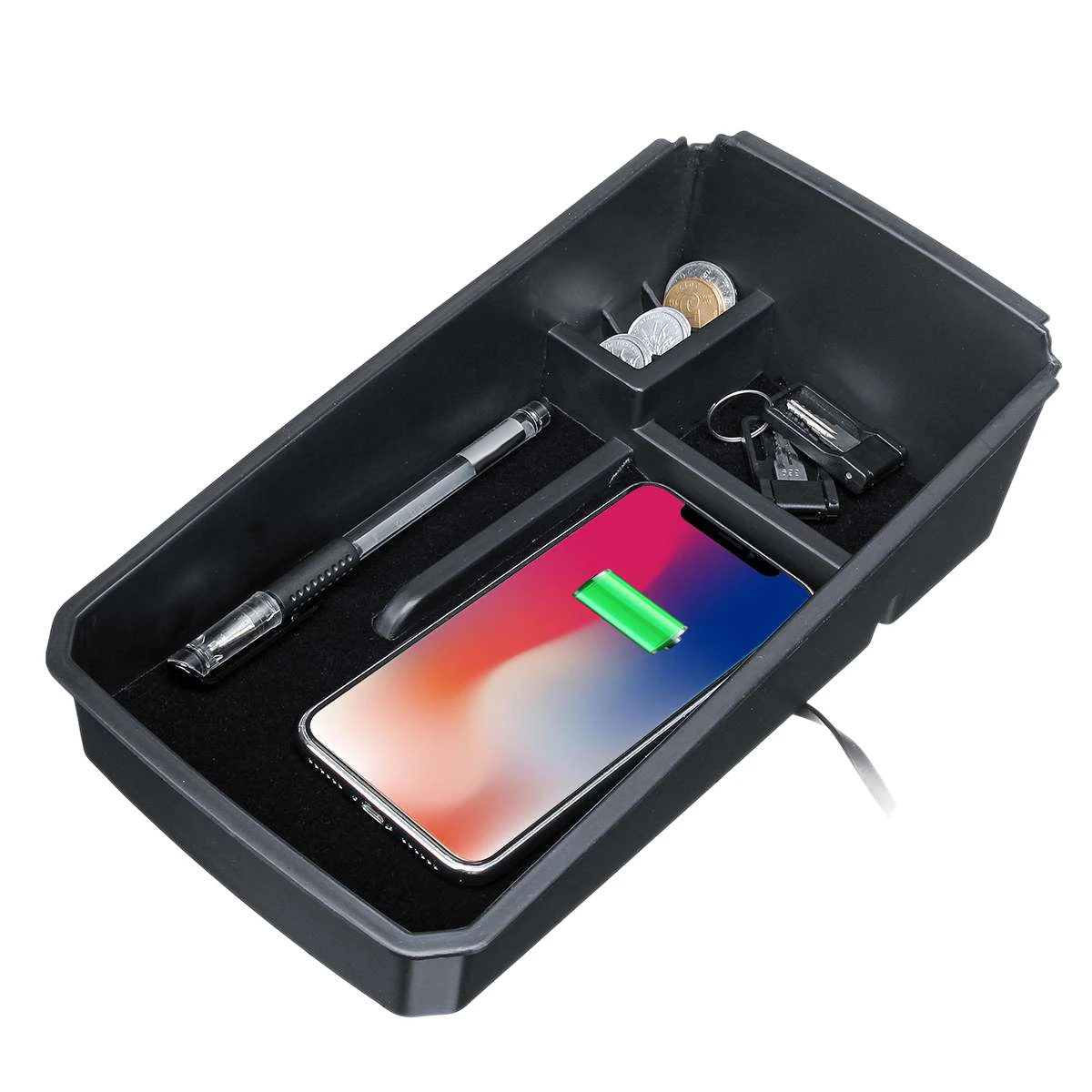 Car Phone Wireless Charging Central Armrest Storage Box Wireless Charging For Bmw X3 / F25 2015 2016 2017
Car Phone Wireless Charging Central Armrest Storage Box Wireless Charging For Bmw X3 / F25 2015 2016 2017