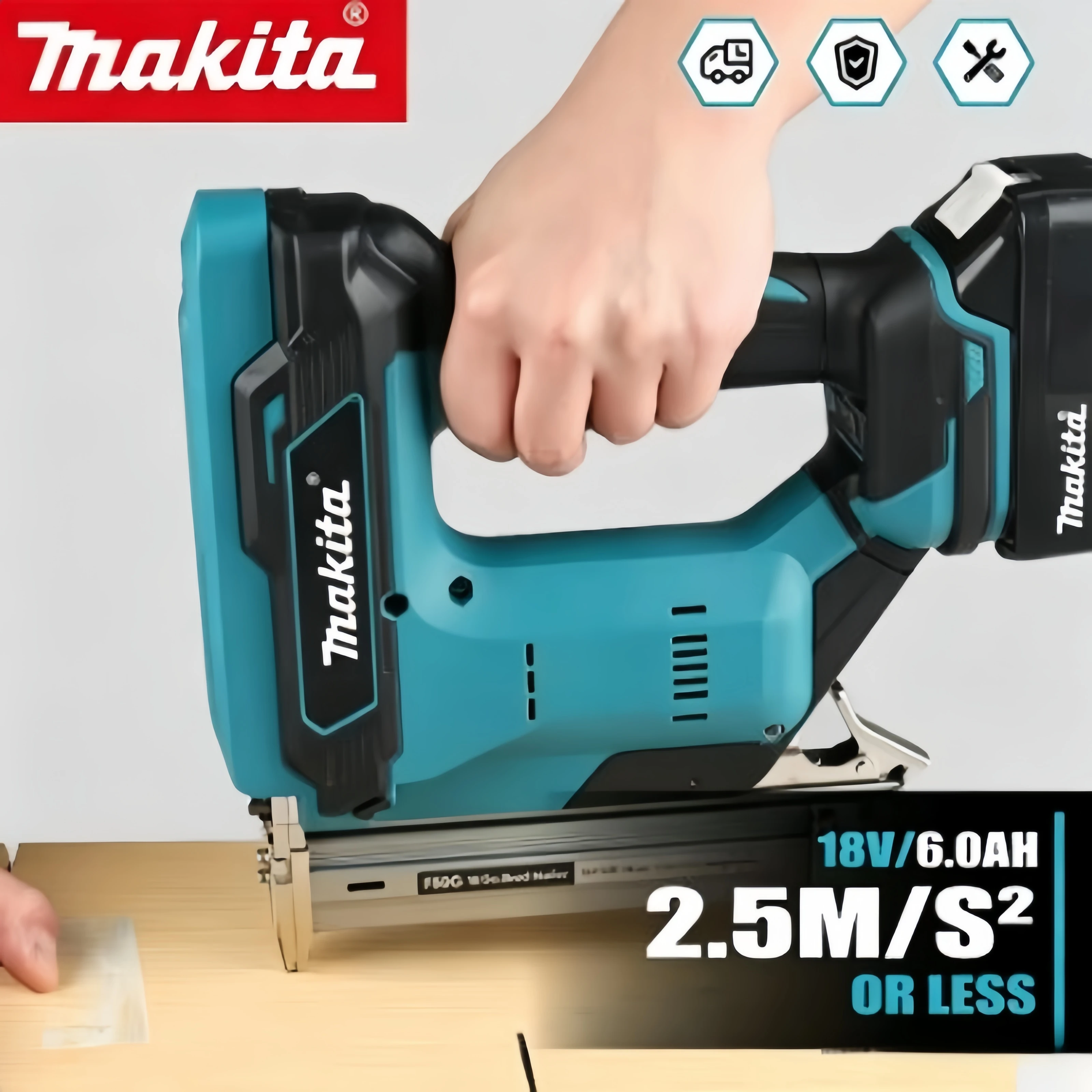Original Makita DFN350 Cordless Brad Nailer 15-35mm Nails Lightweight Compact for Trim & Finish Carpentry
Original Makita DFN350 Cordless Brad Nailer 15-35mm Nails Lightweight Compact for Trim & Finish Carpentry