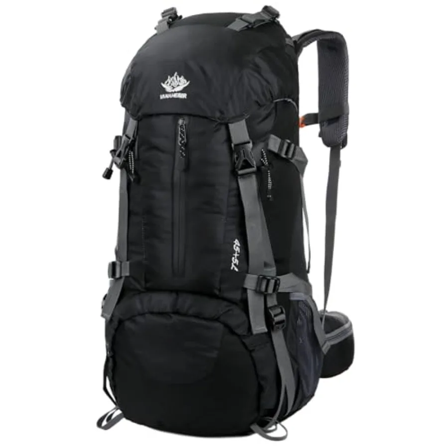 50L 45+5 Waterproof Hiking Backpack - Outdoor Sport Daypack with Rain Cover
50L 45+5 Waterproof Hiking Backpack - Outdoor Sport Daypack with Rain Cover