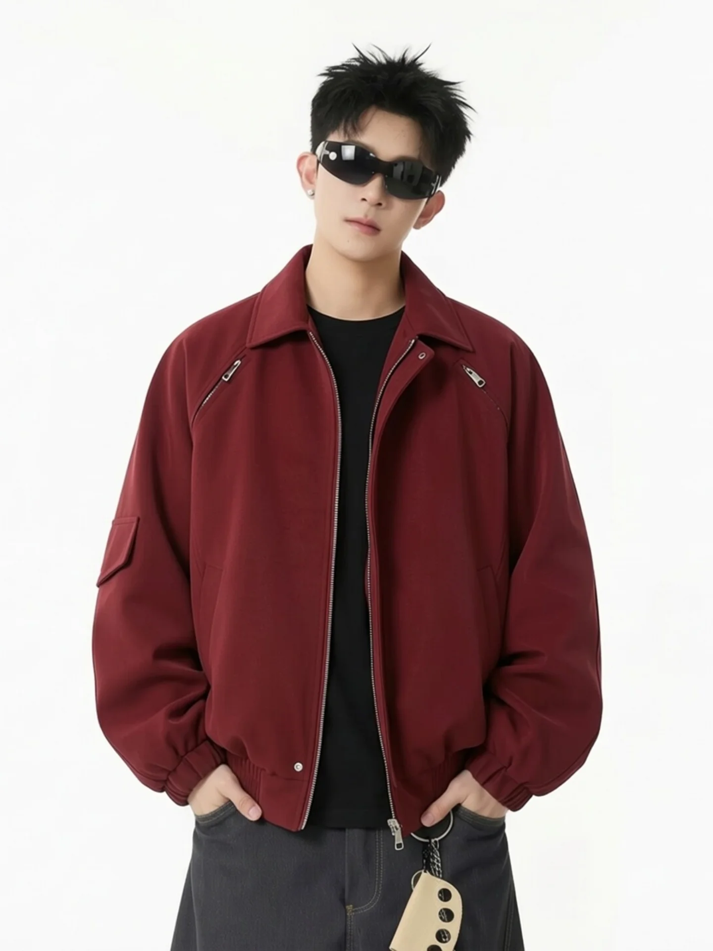 American Vintage Tie Dye Leather Jacket for Men Street Retro Motorcycle Style Boys Handsome Turn Collar Flight Jacket
American Vintage Tie Dye Leather Jacket for Men Street Retro Motorcycle Style Boys Handsome Turn Collar Flight Jacket
