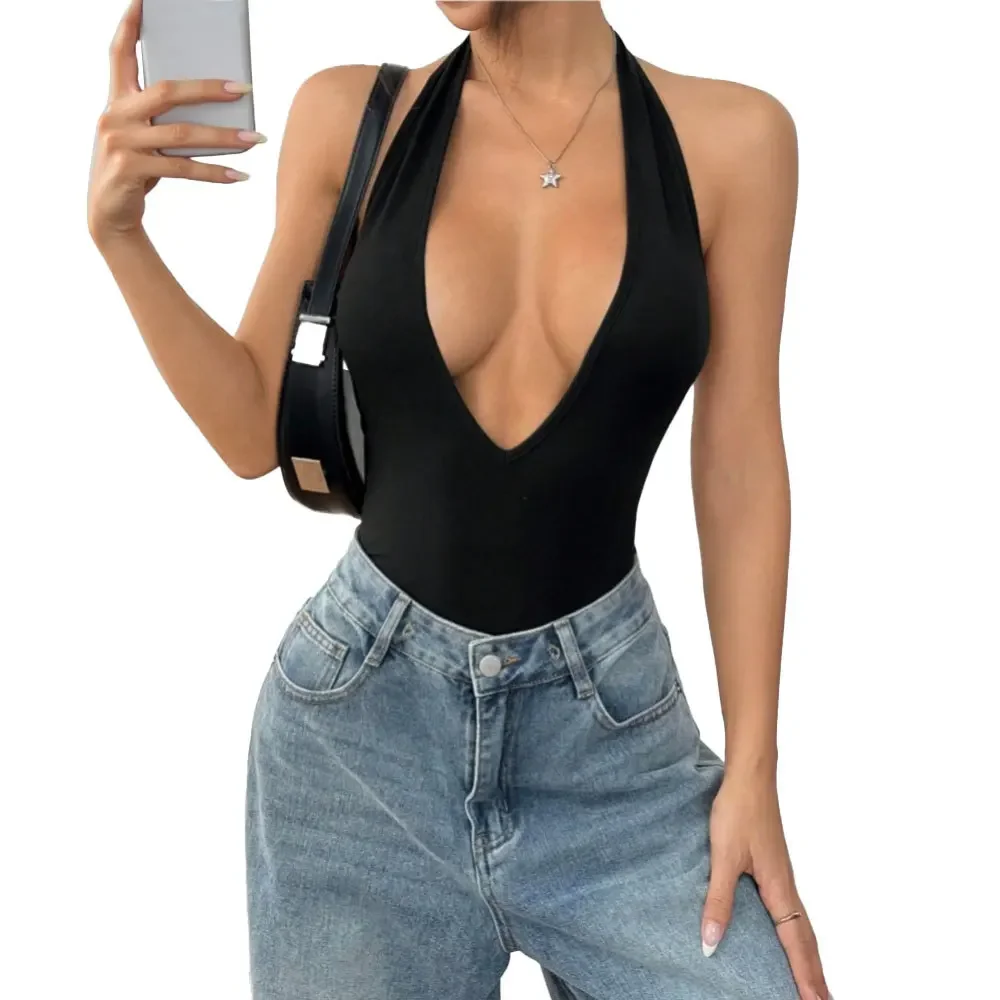 2026 Summer Women's Sexy Hanging Neck Jumpsuit Summer New Style Backless Fashionable Street Jumpsuit XL
2026 Summer Women's Sexy Hanging Neck Jumpsuit Summer New Style Backless Fashionable Street Jumpsuit XL
