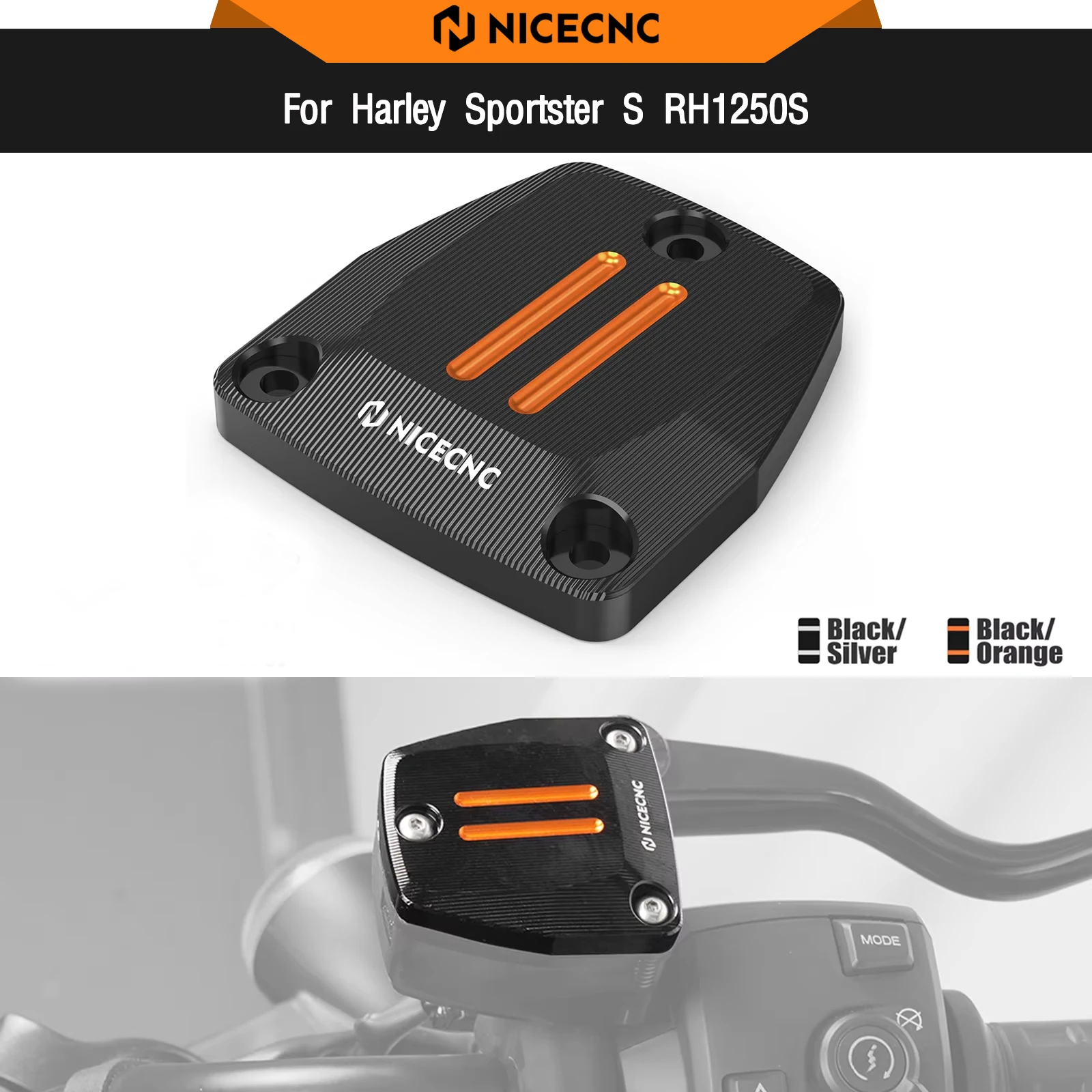 For Harley Sportster S RH1250S 2021-2024 Front Brake Reservoir Cover For Harley Nightster RH975 2022-24 Special RH975S 2023-2024
For Harley Sportster S RH1250S 2021-2024 Front Brake Reservoir Cover For Harley Nightster RH975 2022-24 Special RH975S 2023-2024