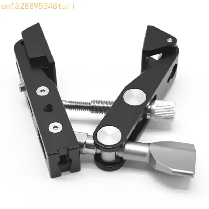 Y4QF Camera Super Clamp DSLR Camera Strong Fixing Support Clip for Studio Accessories and Crossbars 1/4 3/8 holes
Y4QF Camera Super Clamp DSLR Camera Strong Fixing Support Clip for Studio Accessories and Crossbars 1/4 3/8 holes