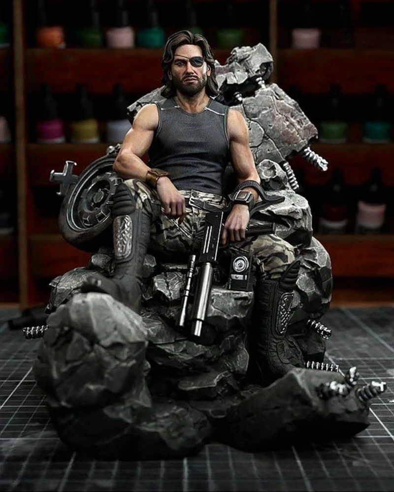 Масштаб 1/24, литая под давлением фигурка из смолы, модель комплекта Merit Specialists Snake Plissken Hobby, миниатюрная игрушка в разобранном виде, неокрашенная диорама «сделай сам»
Масштаб 1/24, литая под давлением фигурка из смолы, модель комплекта Merit Specialists Snake Plissken Hobby, миниатюрная игрушка в разобранном виде, неокрашенная диорама «сделай сам»