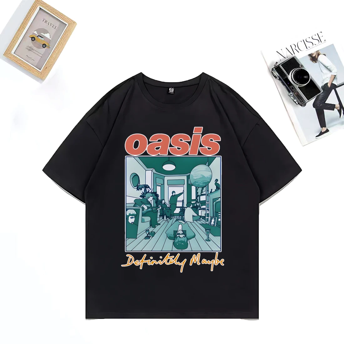 2025 Summer Hot Sale Short Sleeve vintage Oasis Tour Peripheral Limited T-shirt Men's Women's Fashion Oversized Cotton T-shirts
2025 Summer Hot Sale Short Sleeve vintage Oasis Tour Peripheral Limited T-shirt Men's Women's Fashion Oversized Cotton T-shirts