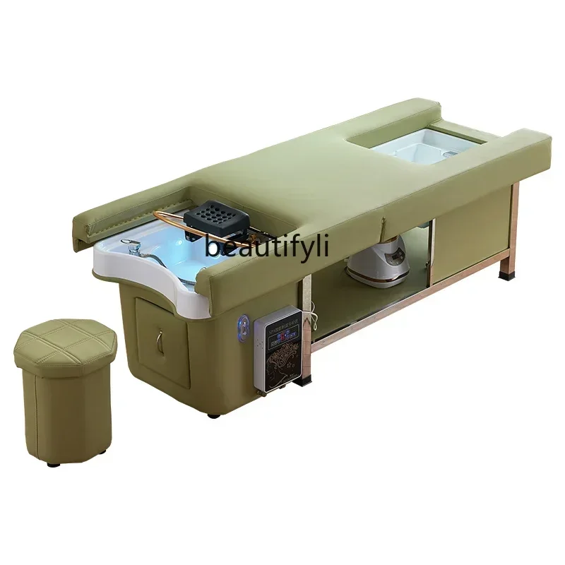 xxzxThai hair treatment shampoo bed stainless steel frame intelligent constant temperature water circulation barber shop massage
xxzxThai hair treatment shampoo bed stainless steel frame intelligent constant temperature water circulation barber shop massage