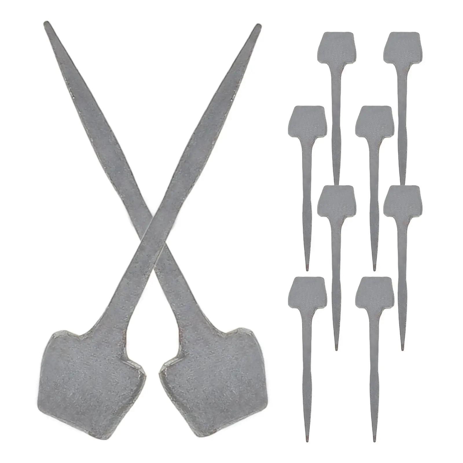 10 Pcs Horseshoe Nails Metal Equipment Hoof Trimming Tool Silver Mini Stakes Durable Practical High Tensile Strength Lightweight
10 Pcs Horseshoe Nails Metal Equipment Hoof Trimming Tool Silver Mini Stakes Durable Practical High Tensile Strength Lightweight