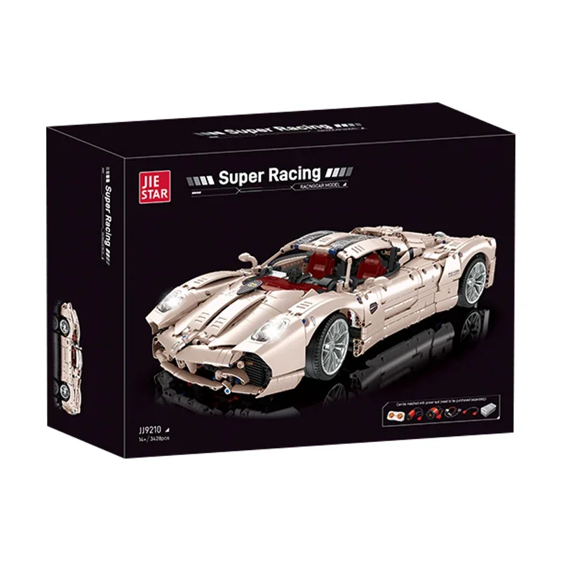 IN STOCK JJ9210 MOC Technical Remote Control Sports Car Building Blocks Assembling Bricks Toys for Boys Christmas Gift Set
IN STOCK JJ9210 MOC Technical Remote Control Sports Car Building Blocks Assembling Bricks Toys for Boys Christmas Gift Set