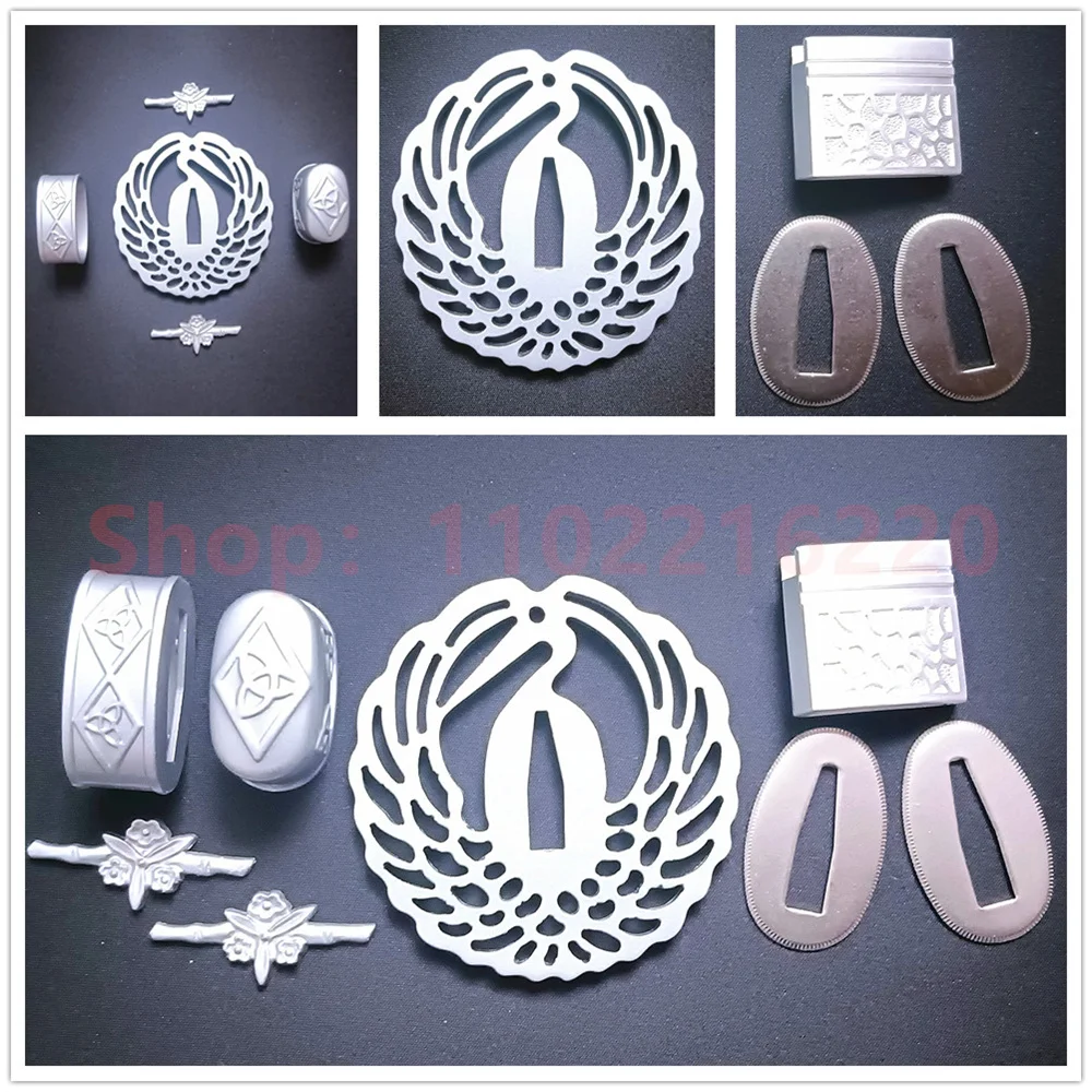 Steel Iron Tsuba Alloy Fuchi Kashira Menuki Habaki Copper Seppa For Japanese Real Japan Sword Samurai Katana Fittings Parts Nice
Steel Iron Tsuba Alloy Fuchi Kashira Menuki Habaki Copper Seppa For Japanese Real Japan Sword Samurai Katana Fittings Parts Nice