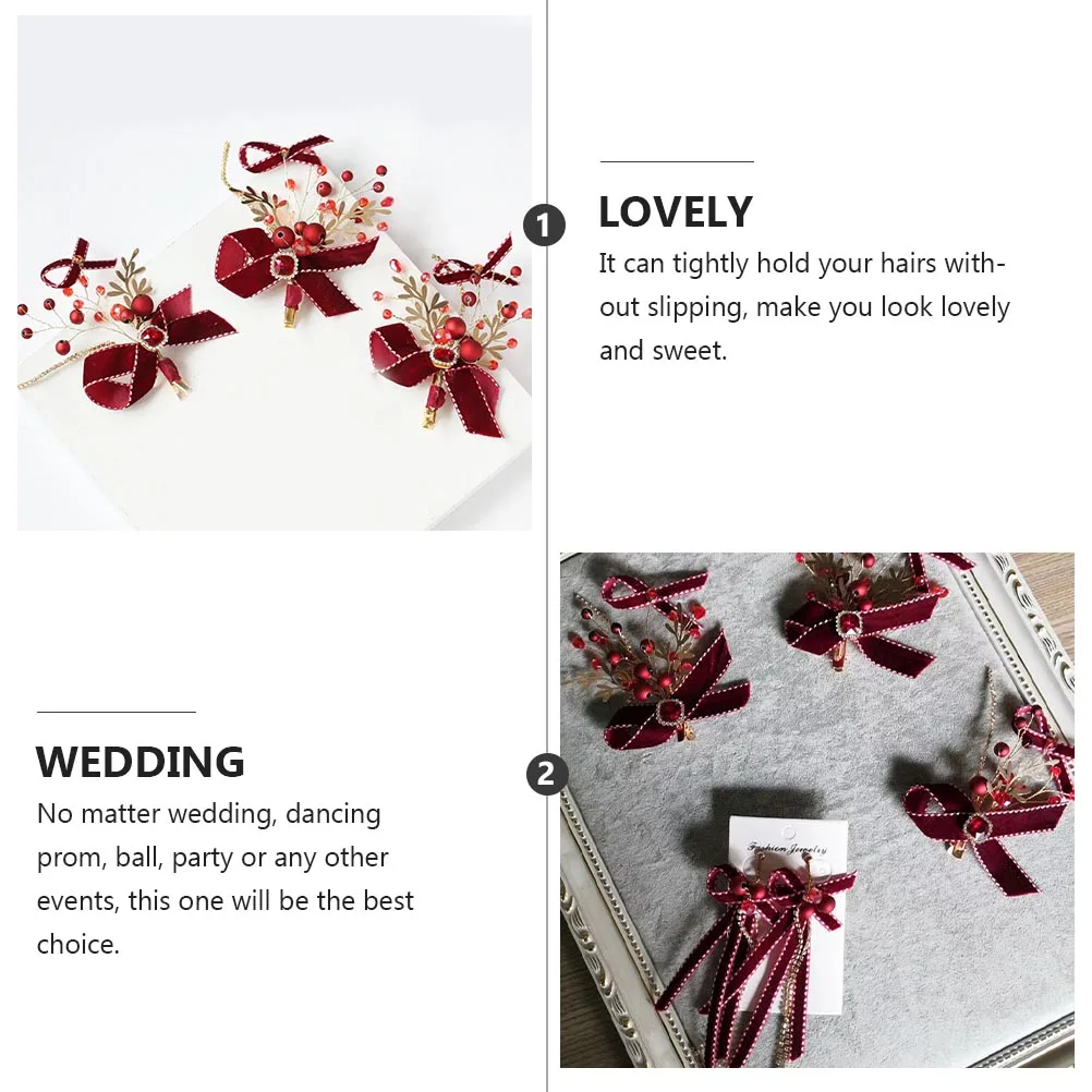 1 set 1 Set Vintage Hair Jewelry Kit Bowknot Hairpin Earrings Bobby Pins Hair Clips For Wedding Party Prom Dance Accessories
1 set 1 Set Vintage Hair Jewelry Kit Bowknot Hairpin Earrings Bobby Pins Hair Clips For Wedding Party Prom Dance Accessories