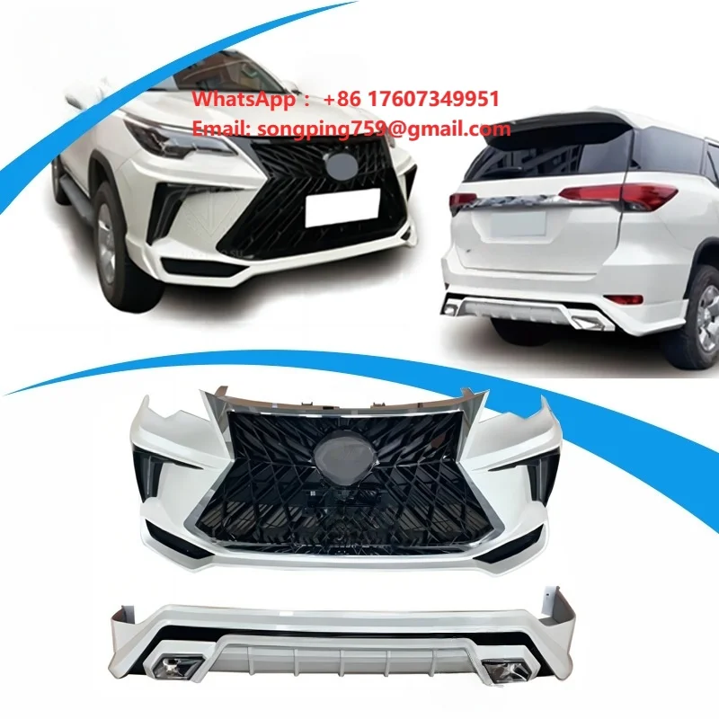 Auto Parts Car Body Upgrade Modification Kit Vertical Bar Front Grille Kit for TOYOTA Fortuner 2016 2017 2018 2019 2020
Auto Parts Car Body Upgrade Modification Kit Vertical Bar Front Grille Kit for TOYOTA Fortuner 2016 2017 2018 2019 2020