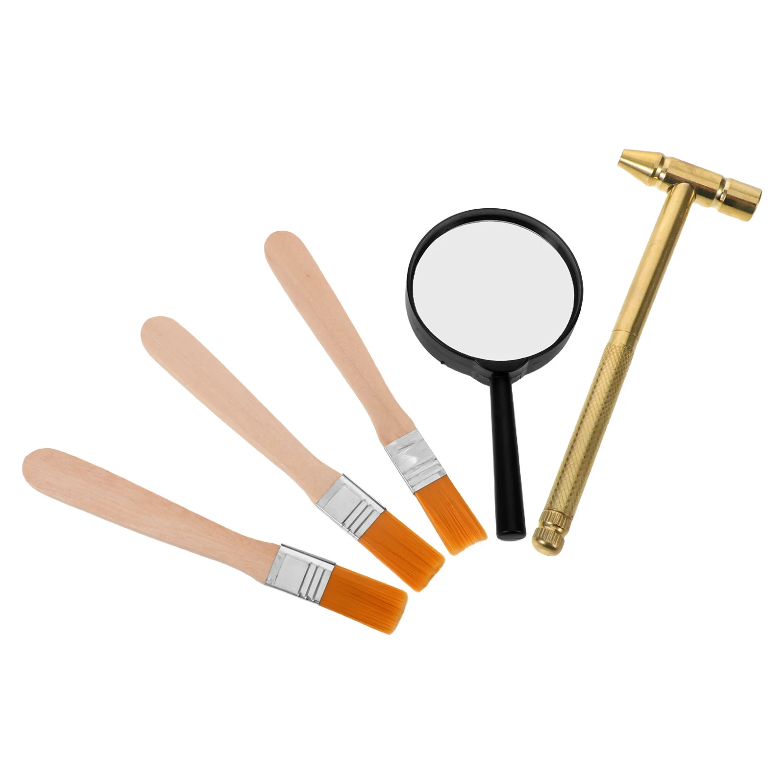 1Set Archaeological Excavation Kit Kids Educational Gemstone Dig Set Hammer Brush Chisel Science Stem Activity 
1Set Archaeological Excavation Kit Kids Educational Gemstone Dig Set Hammer Brush Chisel Science Stem Activity