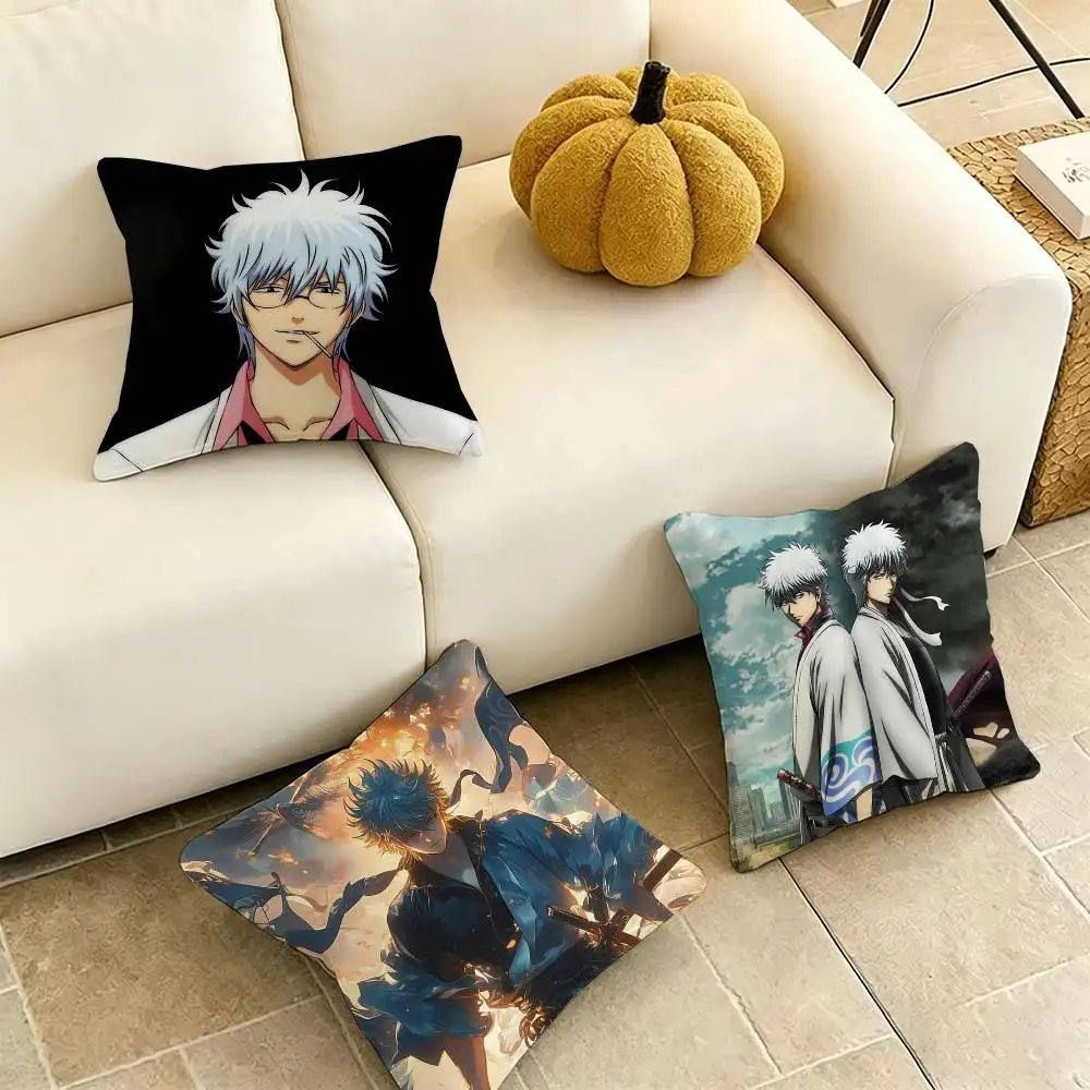 Gintama Gintoki S-Sakata Square Double-Sided printed Pillow Case Bedroom Bedside Pillow Sofa Cushion Cover Gift
Gintama Gintoki S-Sakata Square Double-Sided printed Pillow Case Bedroom Bedside Pillow Sofa Cushion Cover Gift