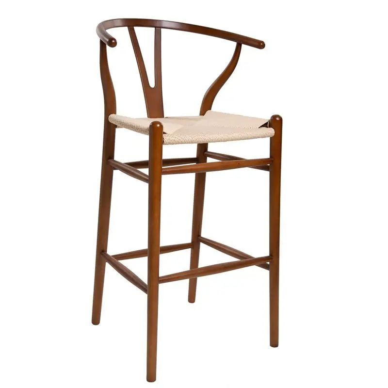 Real Factory Cheap Nordic Rattan Bar Wooden Stool With Solid Beech Wood Restaurant Cafe Furniture Wishbone Y Bar Stool Chair
Real Factory Cheap Nordic Rattan Bar Wooden Stool With Solid Beech Wood Restaurant Cafe Furniture Wishbone Y Bar Stool Chair