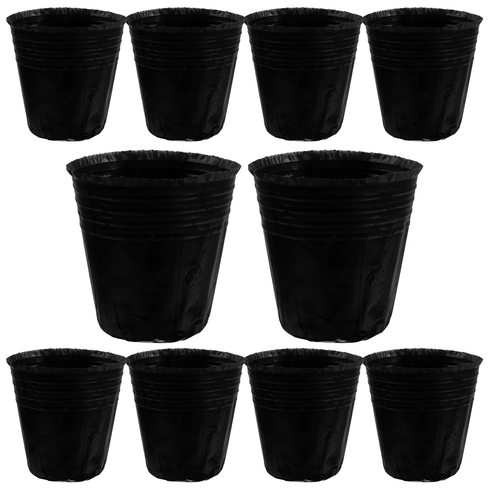 100 Pcs Flowerpot Seedling Bag Indoor Plants Garden Pe Planters Planting Containers Cups
100 Pcs Flowerpot Seedling Bag Indoor Plants Garden Pe Planters Planting Containers Cups
