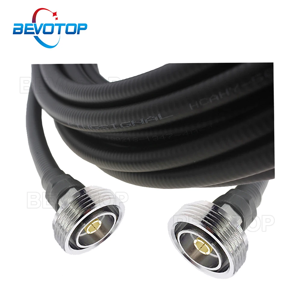 50-9 Feeder Line DIN Female to DIN Female L29 Connector 1/2 Super Flexible Jumper RF Coaxial Pigtail Extension Cable Wire Cord
50-9 Feeder Line DIN Female to DIN Female L29 Connector 1/2 Super Flexible Jumper RF Coaxial Pigtail Extension Cable Wire Cord