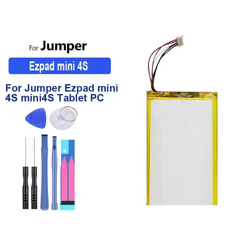 Аккумулятор для ноутбука емкостью 8000 мАч для планшетного ПК Jumper Ezpad 4S Ezpad4S, 38113127 (5 линий)
Аккумулятор для ноутбука емкостью 8000 мАч для планшетного ПК Jumper Ezpad 4S Ezpad4S, 38113127 (5 линий)