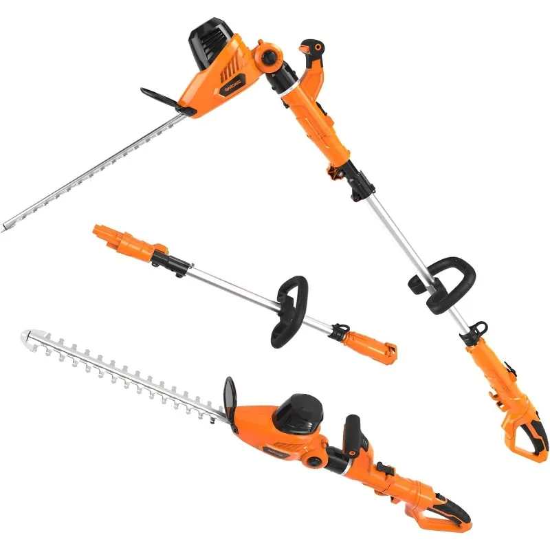 home.2 in 1 Electric Pole Hedge Trimmer, Power Hedge Trimmer with 20 inch Dual-Action Laser Cut & Adjustable Cutting Hea
home.2 in 1 Electric Pole Hedge Trimmer, Power Hedge Trimmer with 20 inch Dual-Action Laser Cut & Adjustable Cutting Hea