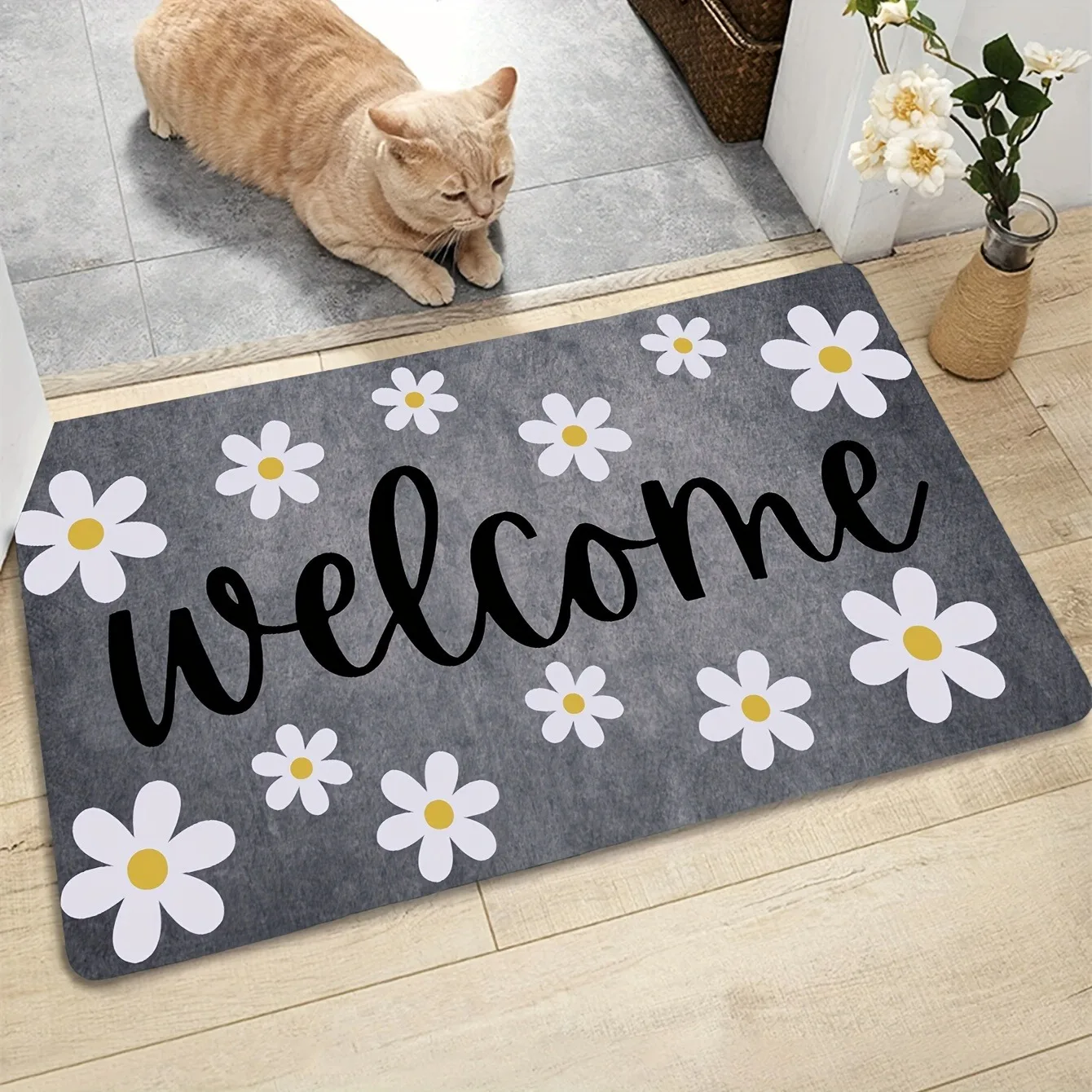 1PC Welcome Pattern Kitchen Rugs Non-Slip Home Door Mats Pop design Bathroom Rugs Bath Mat Carpet for Home Sink Laundry Decor
1PC Welcome Pattern Kitchen Rugs Non-Slip Home Door Mats Pop design Bathroom Rugs Bath Mat Carpet for Home Sink Laundry Decor