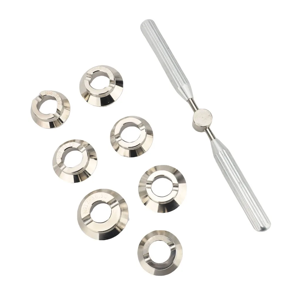 7Pcs 7 Groove Watch Opener Adjustable Sturdy Case Remover Precision 5539 Model Back Cover Tool for 5539 Type Watchmaking
7Pcs 7 Groove Watch Opener Adjustable Sturdy Case Remover Precision 5539 Model Back Cover Tool for 5539 Type Watchmaking