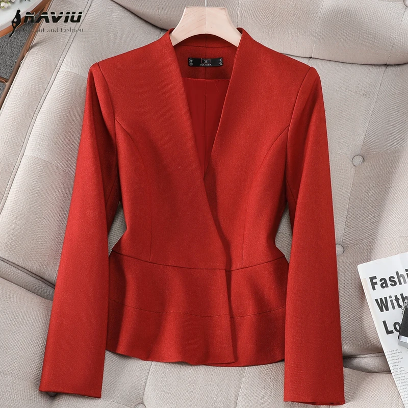 NAVIU Women's Vintage Long Sleeve Blazer Elegant Office Jacket Temperament V Neck Hidden Breasted All Season Tailored Coats
NAVIU Women's Vintage Long Sleeve Blazer Elegant Office Jacket Temperament V Neck Hidden Breasted All Season Tailored Coats