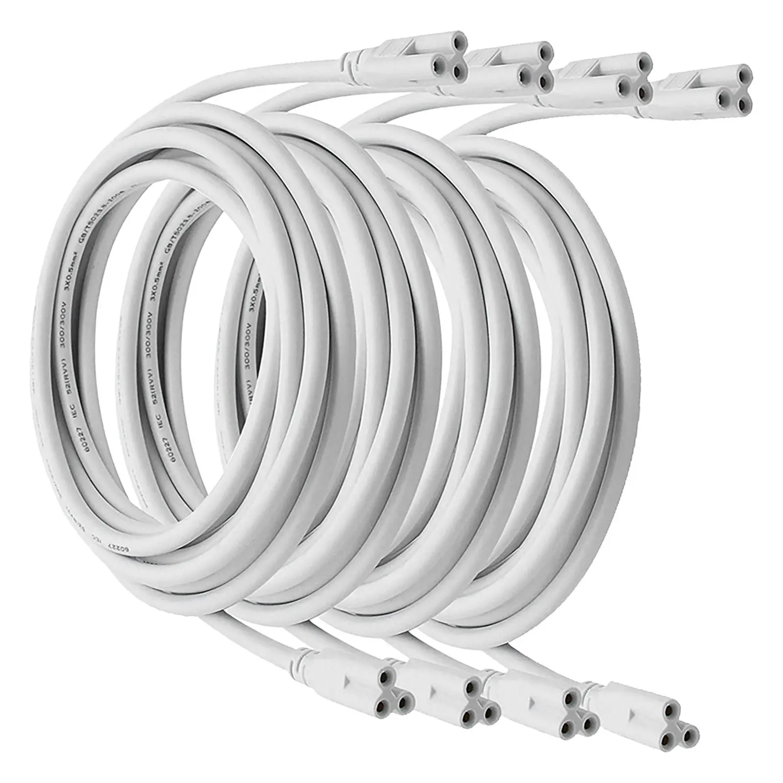 4Pcs T5 LED Double End Connector Cable 3 Pin Socket Fittings Easy to Use for LED Strip Connection Lighting Double-Ended Cable
4Pcs T5 LED Double End Connector Cable 3 Pin Socket Fittings Easy to Use for LED Strip Connection Lighting Double-Ended Cable