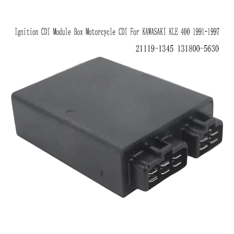 Коробка модуля зажигания CDI для мотоцикла CDI для KAWASAKI KLE 400 1991-1997 21119-1345 131800 -5630
Коробка модуля зажигания CDI для мотоцикла CDI для KAWASAKI KLE 400 1991-1997 21119-1345 131800 -5630