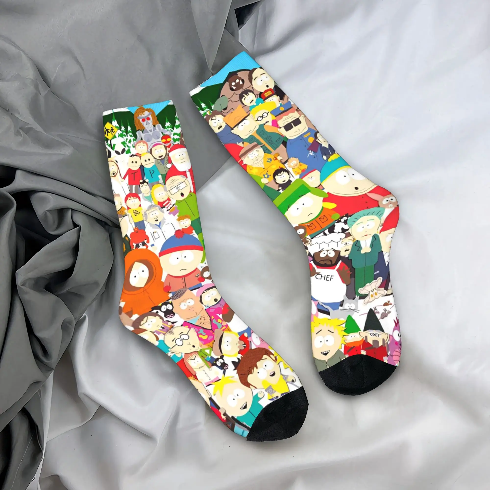 Autumn Winter Funny Unisex Souths Parks Socks Sitcom Cartoon Sweat Absorbing Football Socks,
Autumn Winter Funny Unisex Souths Parks Socks Sitcom Cartoon Sweat Absorbing Football Socks,