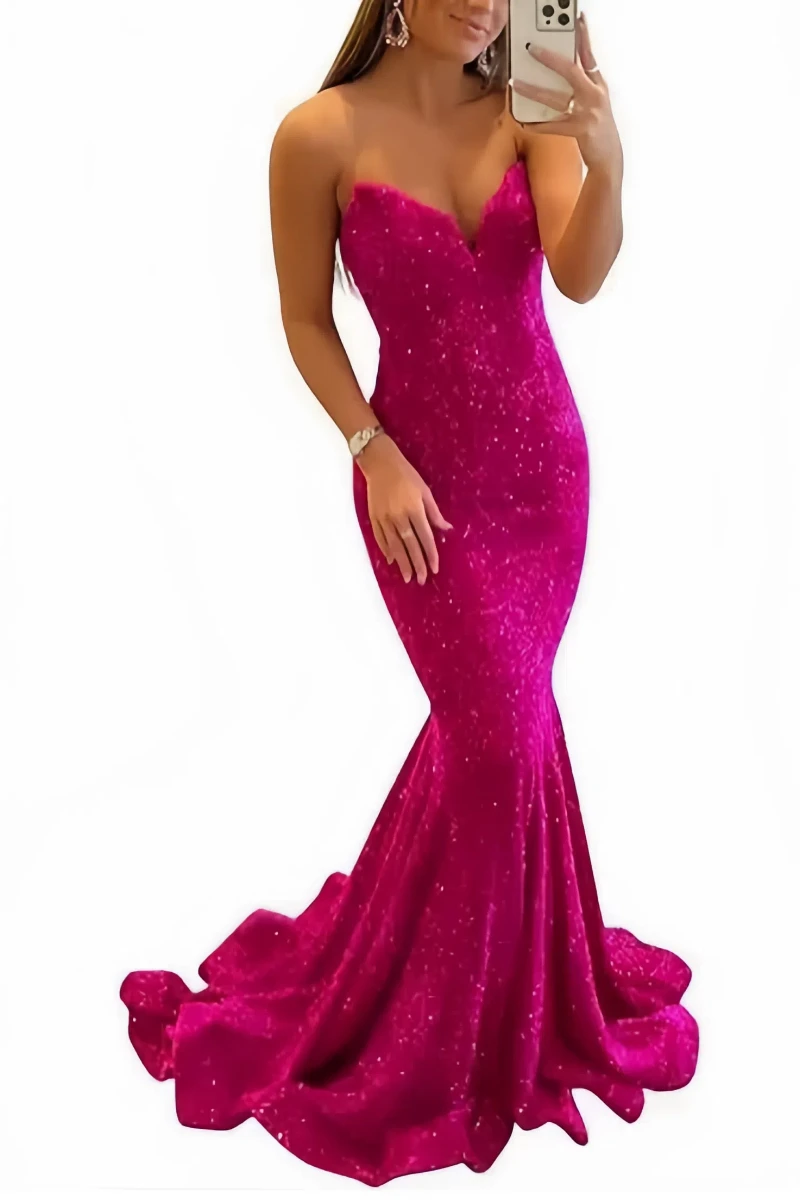 Sequin Evening Dresses for Women Formal Sexy Long Prom Party Gowns Mermaid Sparkly V-Neck Homecoming Dress
Sequin Evening Dresses for Women Formal Sexy Long Prom Party Gowns Mermaid Sparkly V-Neck Homecoming Dress