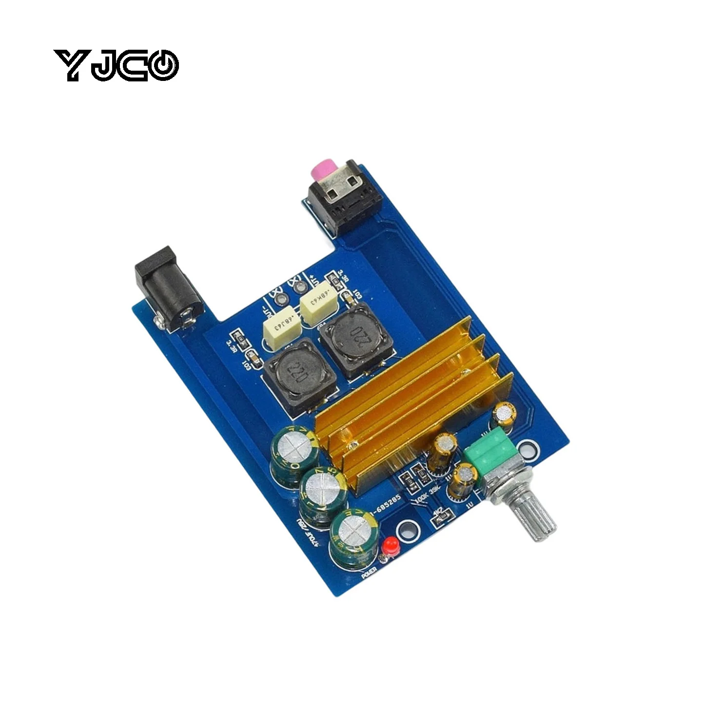 YJCO TPA3116 100W Mon Digital Amplifier Board Class D HIFI Power Amp Module DC18-24V 5A Output for 4-8Ω Speaker
YJCO TPA3116 100W Mon Digital Amplifier Board Class D HIFI Power Amp Module DC18-24V 5A Output for 4-8Ω Speaker