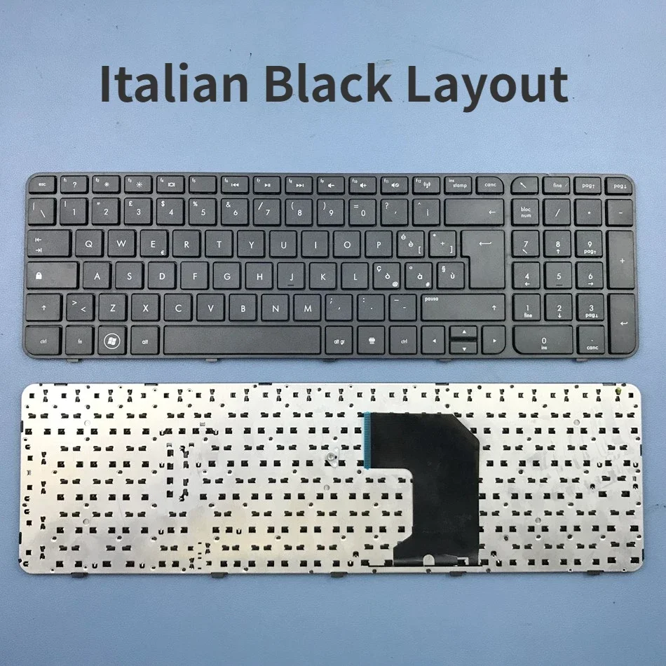 Italian Keyboard For HP Pavilion G7-2000 G7-2001 G7-2002 G7-2003 G7-2010 G7-2020 G7-2050 G7-2055 G7-2100 G7-2150 Series IT
Italian Keyboard For HP Pavilion G7-2000 G7-2001 G7-2002 G7-2003 G7-2010 G7-2020 G7-2050 G7-2055 G7-2100 G7-2150 Series IT