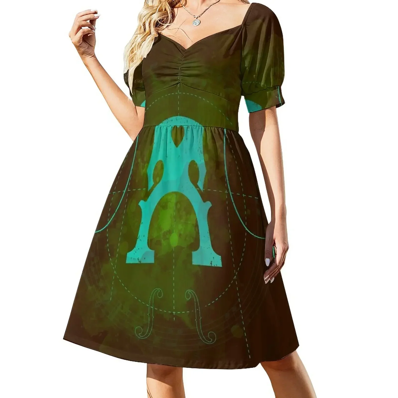 Sound of Cello Short-Sleeved Dress evening dress ladies dresses for official occasions Dress
Sound of Cello Short-Sleeved Dress evening dress ladies dresses for official occasions Dress