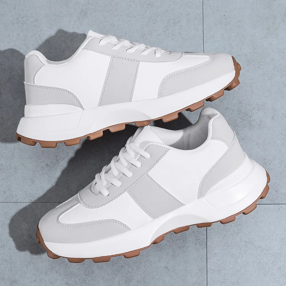 Woman Elevator Casual Sneakers Cow Suede Leather Lace-Up Round Toe Platform Shoes Height Increase Shoes for Women Lift Sport Y2k
Woman Elevator Casual Sneakers Cow Suede Leather Lace-Up Round Toe Platform Shoes Height Increase Shoes for Women Lift Sport Y2k