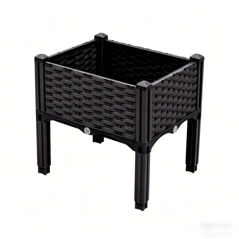 Large 40x40x37cm Elevated Planter Box Plastic Raised Garden Bed for Vegetables Flowers Herbs Ideal for Balcony Patio Outdoor Use
Large 40x40x37cm Elevated Planter Box Plastic Raised Garden Bed for Vegetables Flowers Herbs Ideal for Balcony Patio Outdoor Use