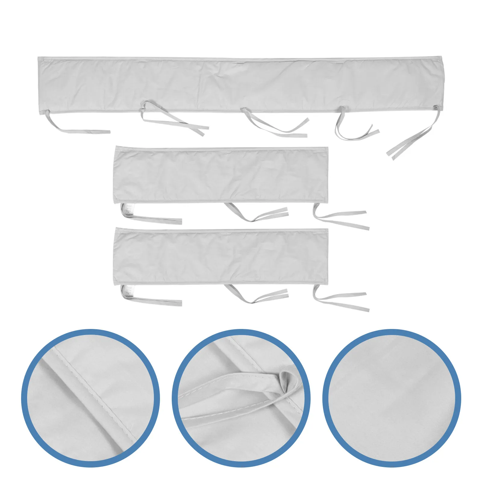 1Set Baby Guardrail Soft Anti-Collision Cover Cotton Crib Covers Teething Protector Simple Design Easy Install
1Set Baby Guardrail Soft Anti-Collision Cover Cotton Crib Covers Teething Protector Simple Design Easy Install