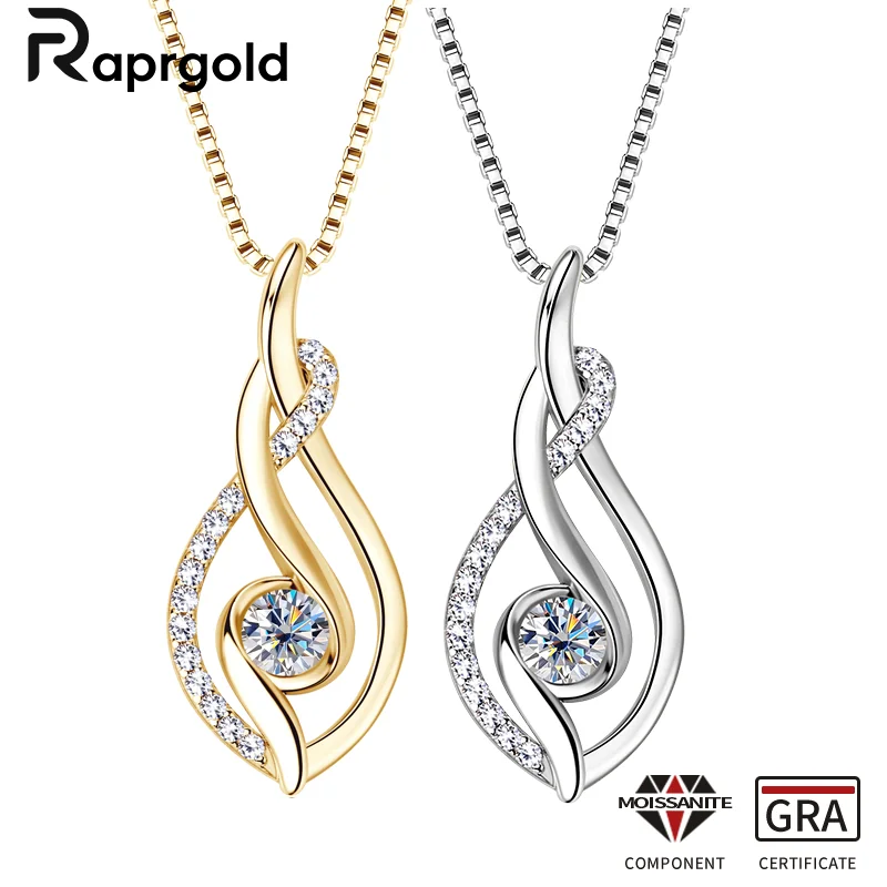 925 sterling silver twisted pendant clavicle chain GRA Certified 4mm Moissanite Drop Pendant Necklace Delicate jewelry for girls
925 sterling silver twisted pendant clavicle chain GRA Certified 4mm Moissanite Drop Pendant Necklace Delicate jewelry for girls