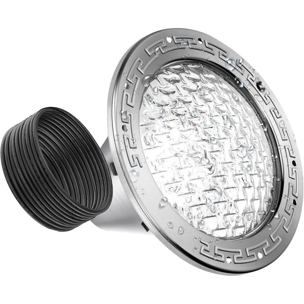 Светодиодные светильники для бассейнов 50T AC120V, 10-дюймовые 35W белые светильники для бассейнов, только для установки или замены в 10-дюймовых подземных бассейнах, входное напряжение AC 120V.
Светодиодные светильники для бассейнов 50T AC120V, 10-дюймовые 35W белые светильники для бассейнов, только для установки или замены в 10-дюймовых подземных бассейнах, входное напряжение AC 120V.