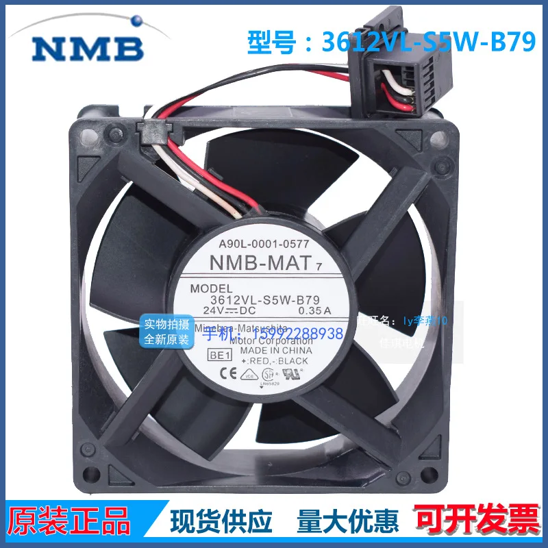 Original Genuine Fan for 3612VL-S5W-B79 and A90L-0001-0577 FANUC CNC Systems In Stock
Original Genuine Fan for 3612VL-S5W-B79 and A90L-0001-0577 FANUC CNC Systems In Stock