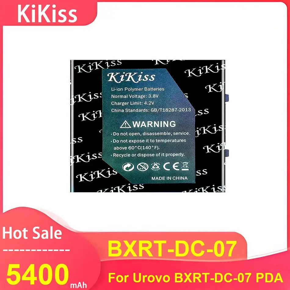 Аккумулятор KiKiss для Urovo BXRT-DC-07, BXRT-DC-07 5400 мАч
Аккумулятор KiKiss для Urovo BXRT-DC-07, BXRT-DC-07 5400 мАч