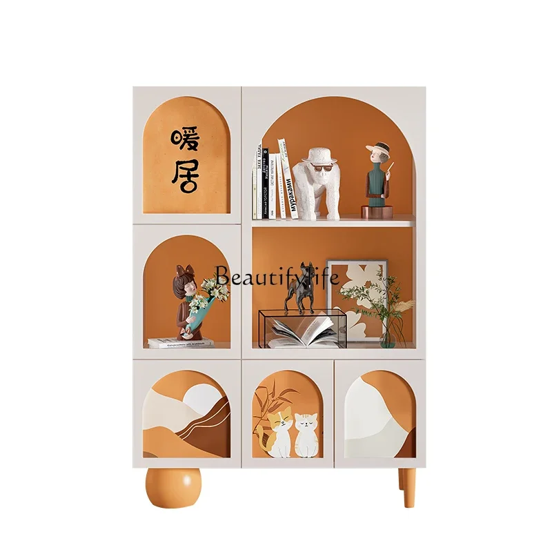 z.Designer Hallway Modern Minimalist Cream Style Storage Decoration Hallway Living Room Bookcase
z.Designer Hallway Modern Minimalist Cream Style Storage Decoration Hallway Living Room Bookcase