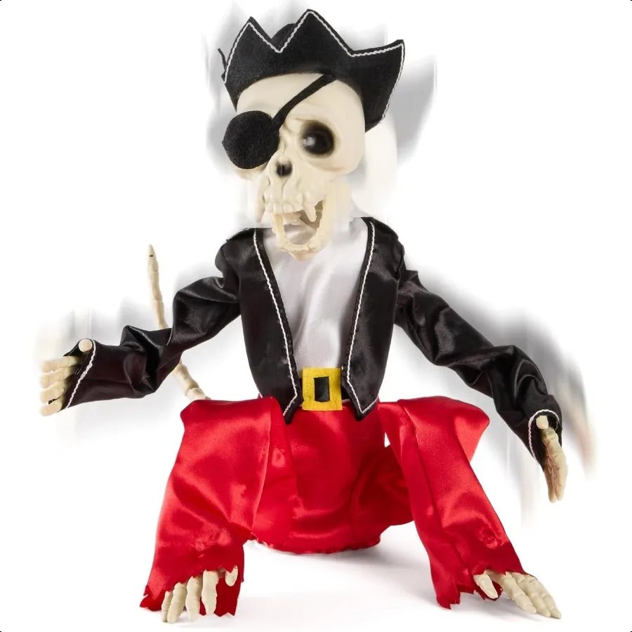 Halloween Animatronics 12 Skeleton Monkey Realistic Skull Animal Bone Decor with Sound Activation Creepy Sound Scary Move Light
Halloween Animatronics 12 Skeleton Monkey Realistic Skull Animal Bone Decor with Sound Activation Creepy Sound Scary Move Light