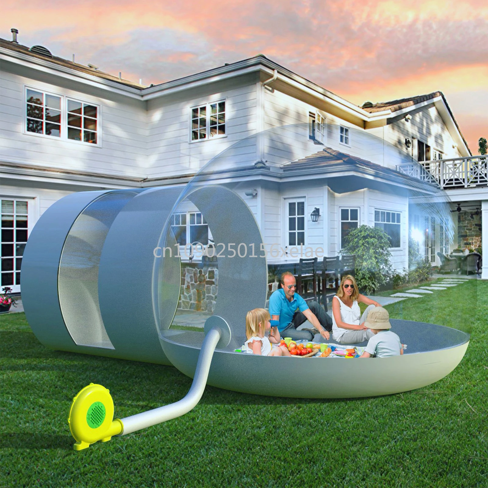 Inflatable Bubble House Outdoor PVC Clear Home Tent Commercial Camping Bubble Tent House Dome Transparent 3M(Exclude Blower)
Inflatable Bubble House Outdoor PVC Clear Home Tent Commercial Camping Bubble Tent House Dome Transparent 3M(Exclude Blower)