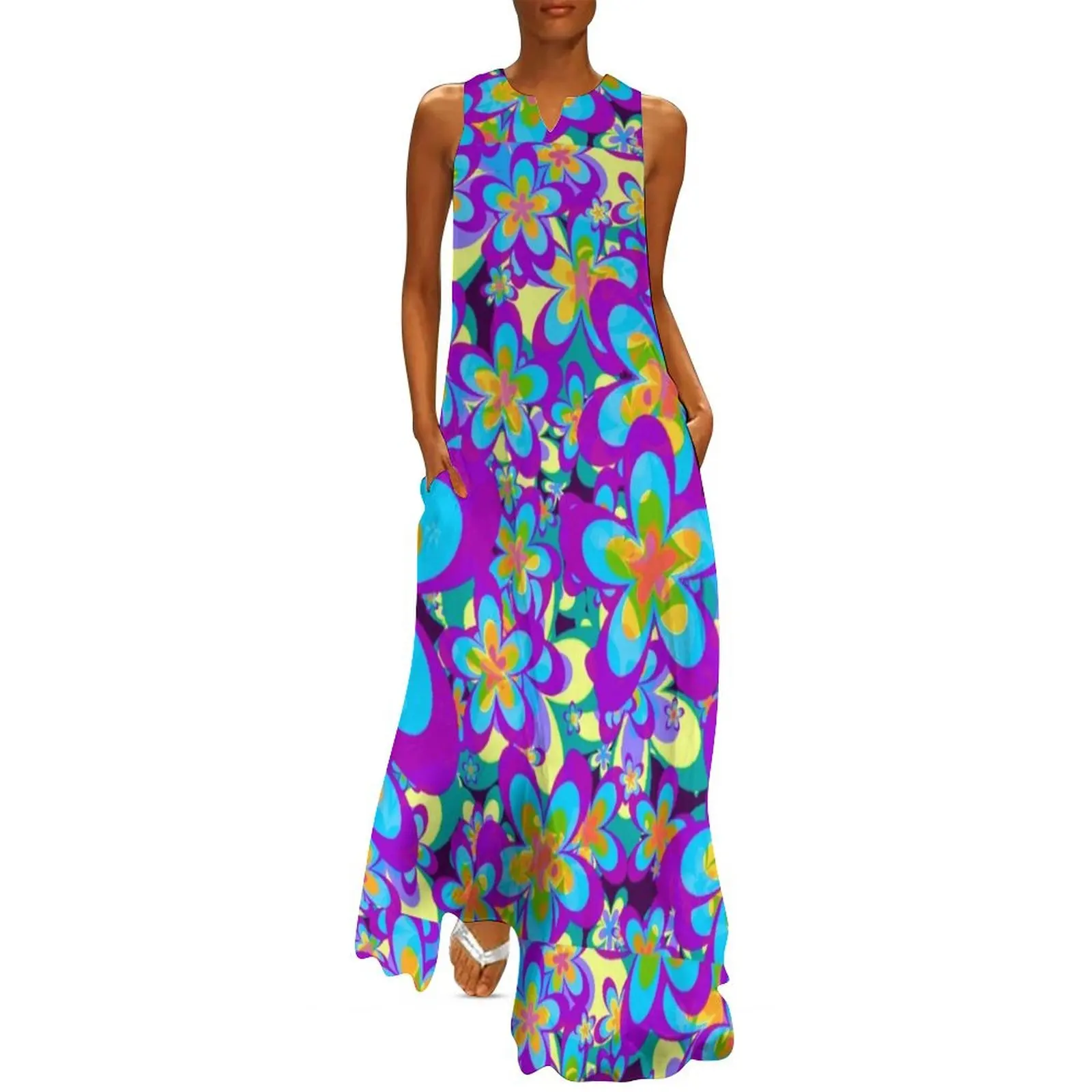 Flower Power Hippy Design Long Dress dresses with long sleeves clothes for women
Flower Power Hippy Design Long Dress dresses with long sleeves clothes for women