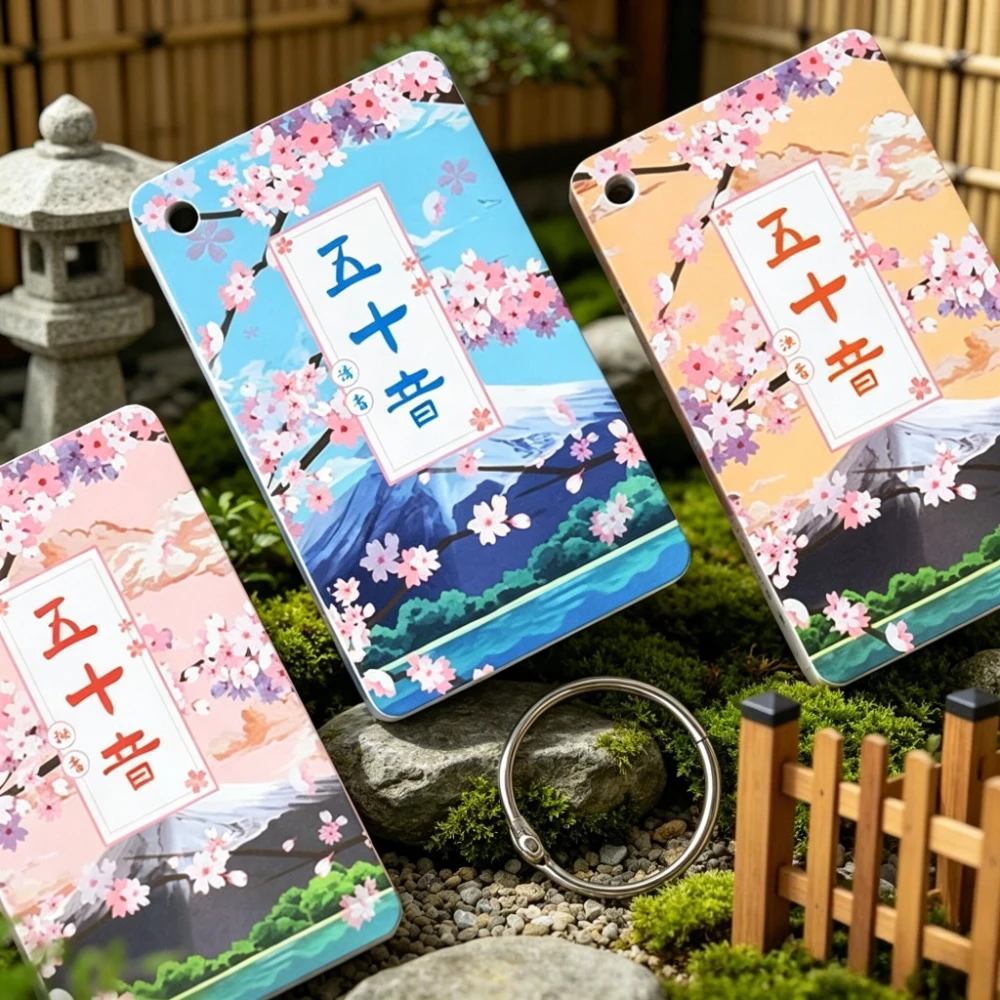 Fifty tone collection: including hiragana and katakana, annotated pronunciation, covering basic Japanese letters for beginners
Fifty tone collection: including hiragana and katakana, annotated pronunciation, covering basic Japanese letters for beginners