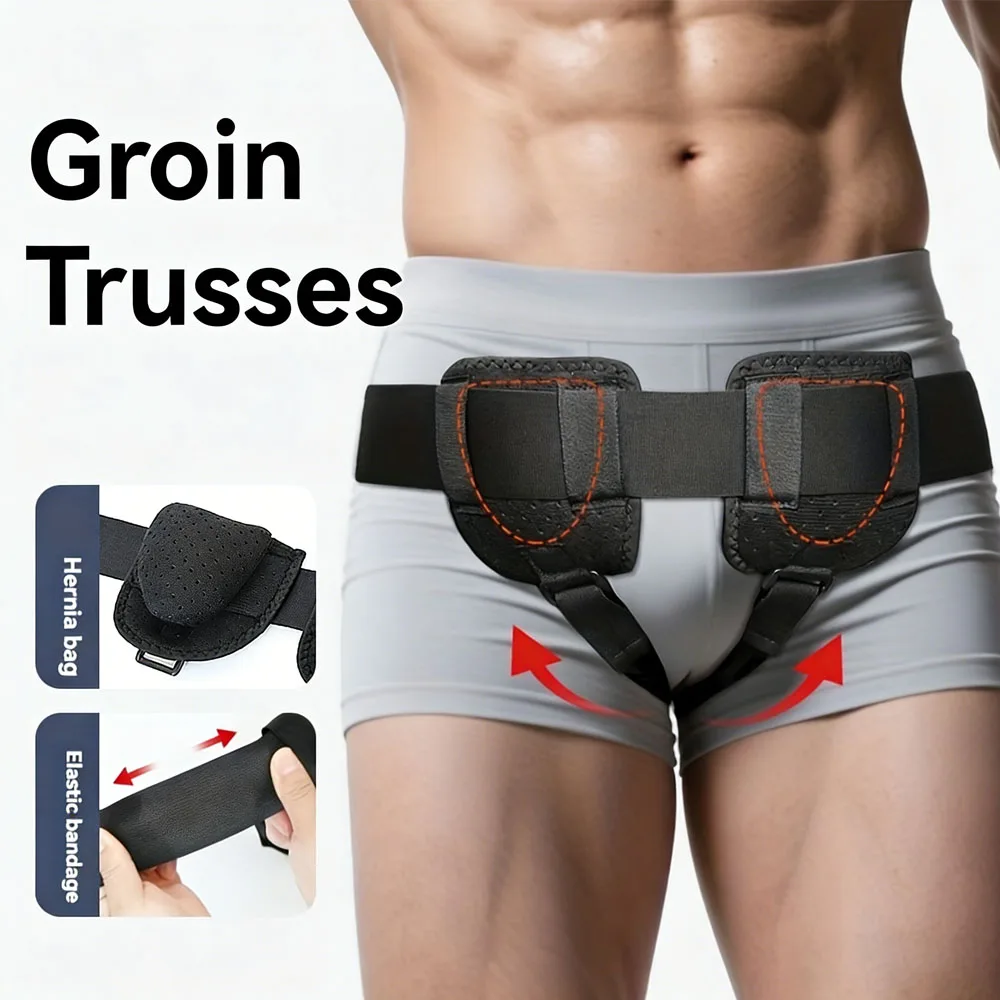 Groin Belt, Suitable for Single/double Groin Support, Unisex, with 2 Removable Pads, Comfortable Material, Adjustable,Breathable
Groin Belt, Suitable for Single/double Groin Support, Unisex, with 2 Removable Pads, Comfortable Material, Adjustable,Breathable